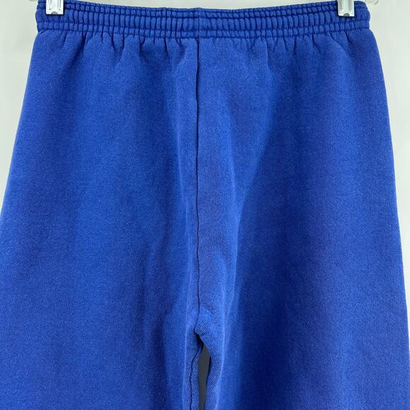 Lee (S) Mens American VINTAGE 80s Blue Sturdy Sweats Sweatpants Heavyweight - Picture 4 of 9